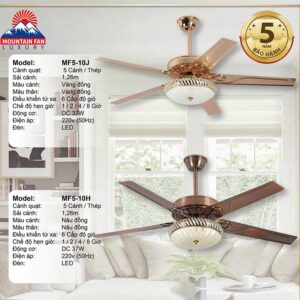 Quạt trần đèn Mountain Fan MF5-10H 4 quat-tran-den-mountain-fan-mf5-10j