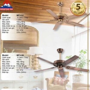 Quạt trần Mountain Fan MF5-11Q 4 quat-tran-mountain-fan-mf5-9j