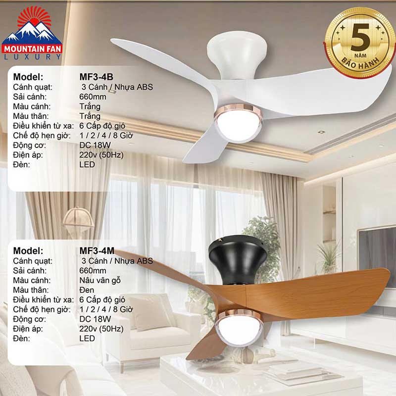 Quạt trần đèn Mountain Fan MF3-7B 4 quat-tran-den-mountain-fan-mf3-4b
