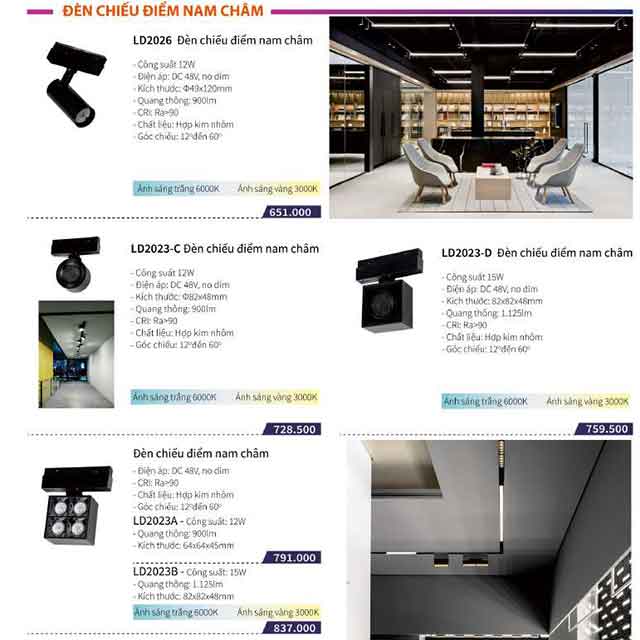 Module nối góc dẫn điện dẫn điện CX-2022 5 den-chieu-diem-nam-cham-luxury-nano