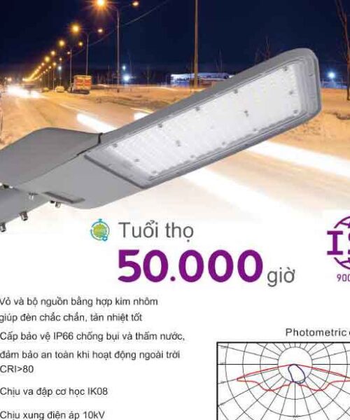 den-duong-led-100w-kla100