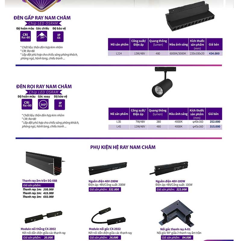 Module nối thẳng dẫn điện dẫn điện CX-2022 6 phu-kien-he-ray-nam-chm