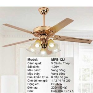 Quạt trần đèn Mountain Fan MF5-12J 2 quat-tran-den-mountain-fan-mf5-12j