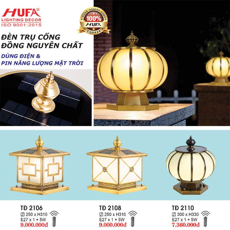 Đèn Trụ Cổng năng lượng mặt trời TĐ 2111 4 den-tru-cong-nang-luong-mat-troi