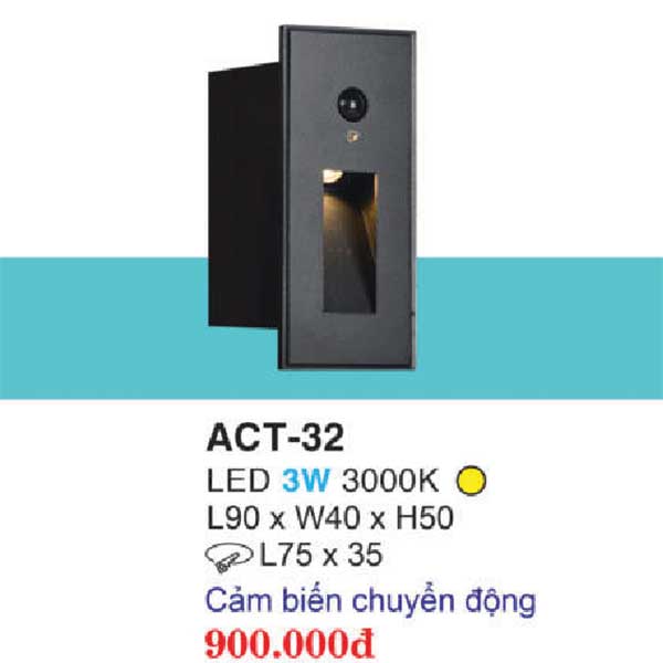 Đèn âm cầu thang cảm biến ACT-33 2 den-am-cau-thang-cam-bien-act-32