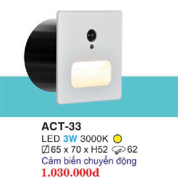 Đèn âm cầu thang cảm biến ACT-33 1 den-am-cau-thang-cam-bien-act-33