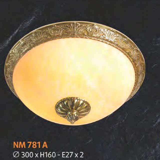 Đèn mâm ốp trần đồng chao đá NM 782 B 3 den-mam-op-tran-dong-chao-da-nm-781-a