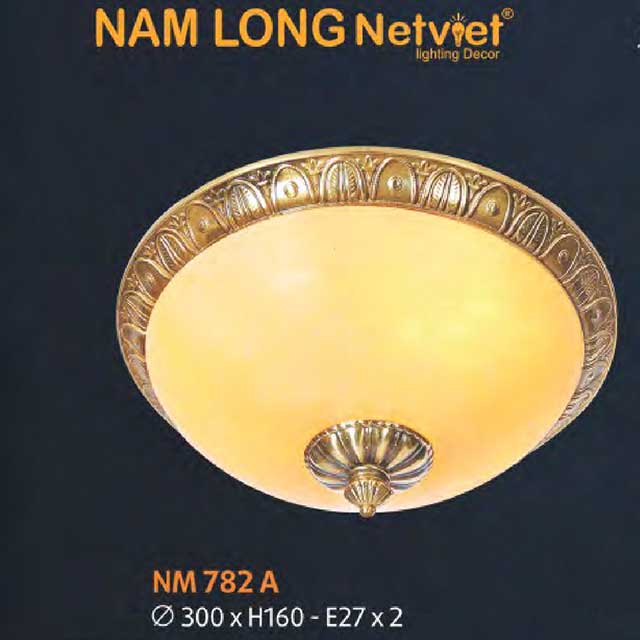 Đèn mâm ốp trần đồng chao đá NM 782 B 2 den-mam-op-tran-dong-chao-da-nm-782-a