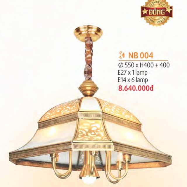 Đèn thả đồng NB 004 1 den-tha-dong-nb-004