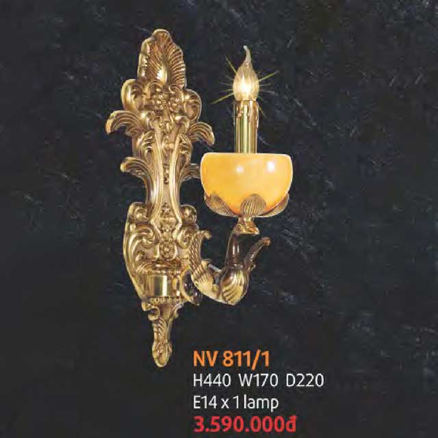 Đèn tường đồng đá NV 811/1 1 den-tuong-dong-da-nv-811/1