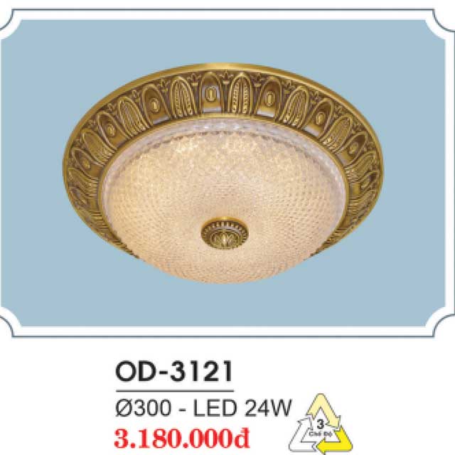 Đèn ốp trần đồng chóa thủy tinh OD-3122 3 den-op-tran-dong-choa-thuy-tinh-od-3121-24w